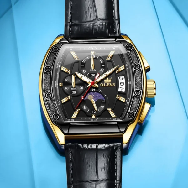 ⁦Lunar-Black Leather⁩ – תמונה ⁦2⁩