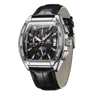 Lunar-Silver Leather