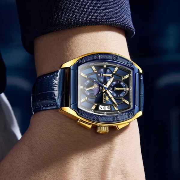 ⁦Lunar-Blue Leather⁩ – תמונה ⁦4⁩